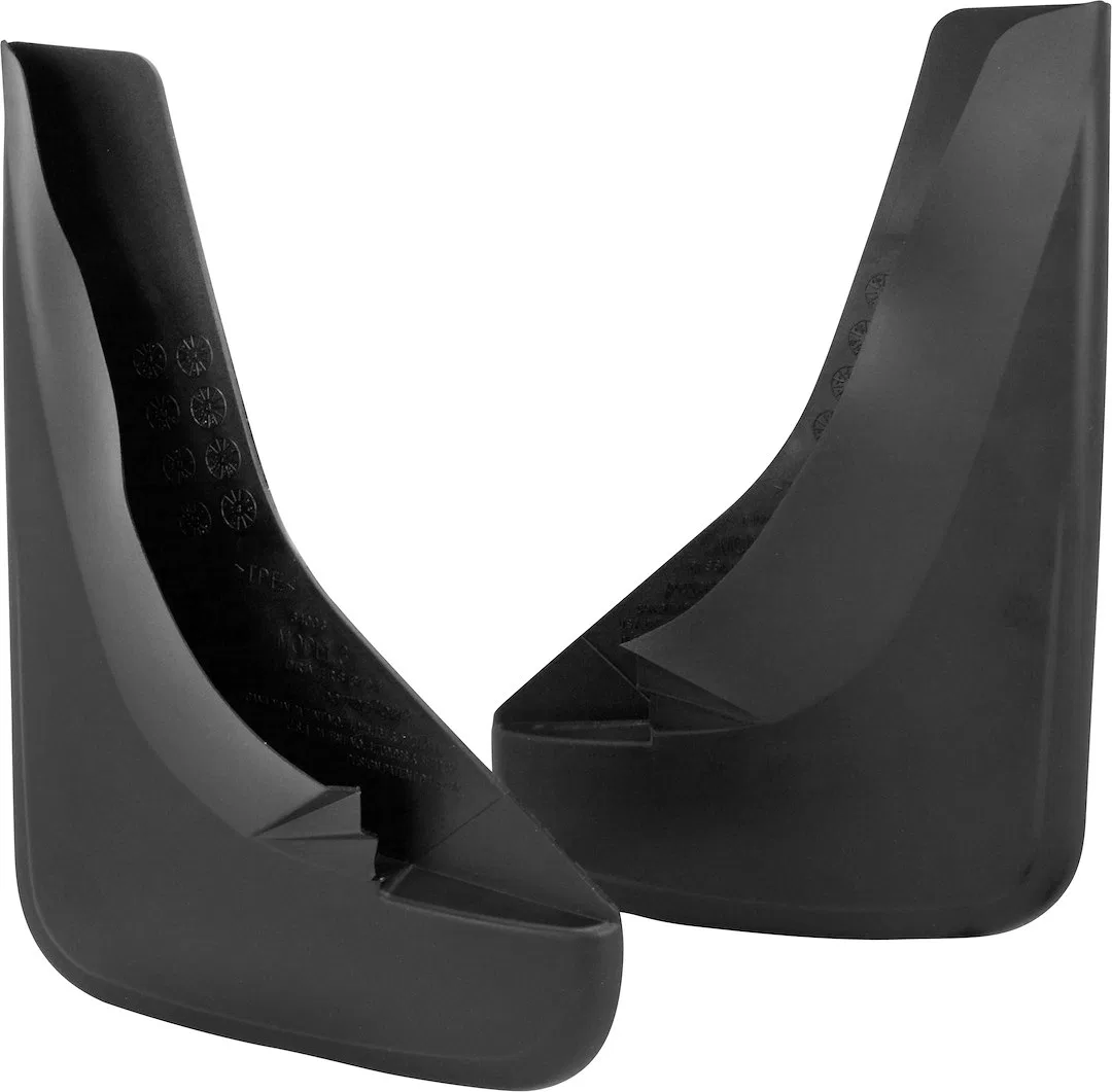 6403 – HOPKINS Mud Flap, Multi-Fit Set Of 2 Contoured Without Logo Black OE-Approved Material Screw On